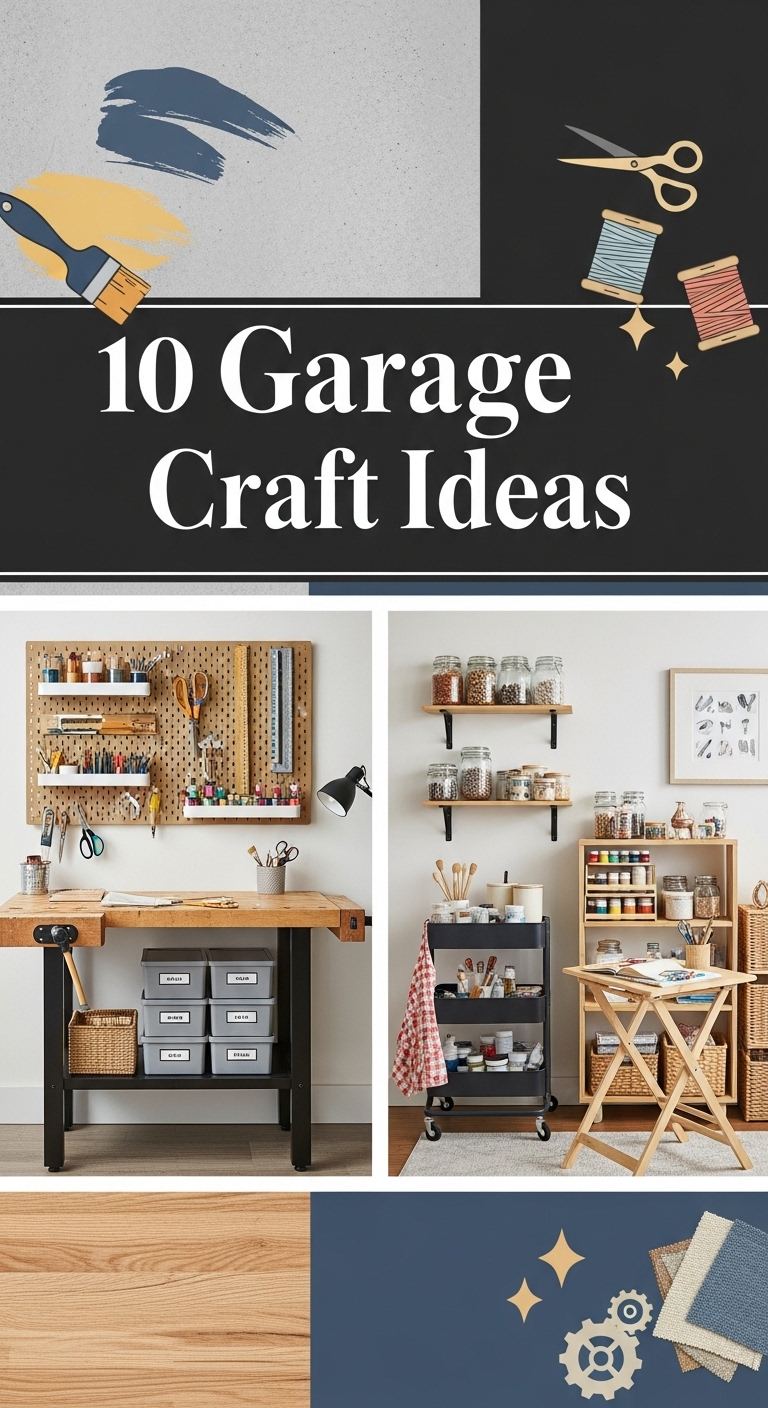 10 Garage Craft Ideas