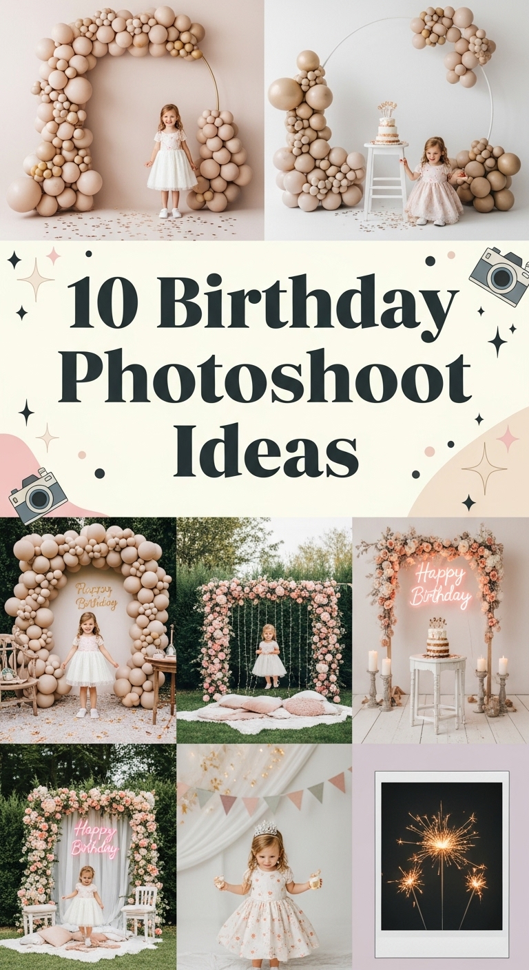 10 Birthday Photoshoot Ideas