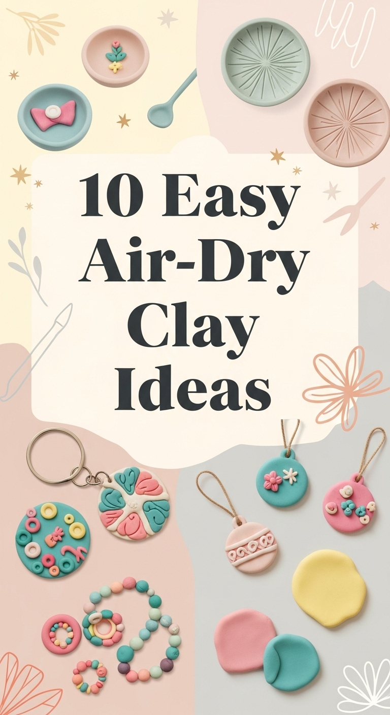 10 Easy Air Dry Clay Ideas ALESTER LOJIC 10 Easy Air Dry Clay Ideas ALESTER LOJIC