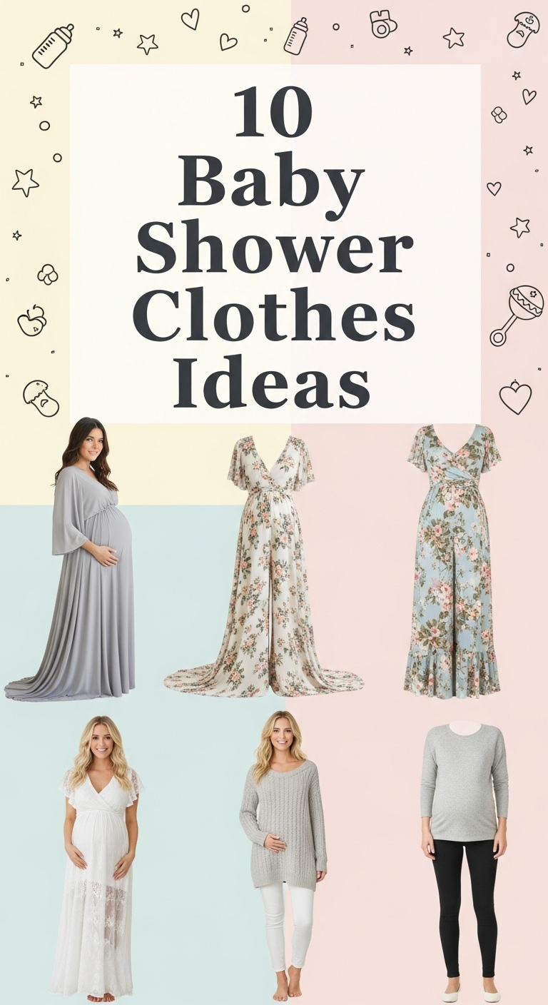 10 Baby Shower Clothes Ideas