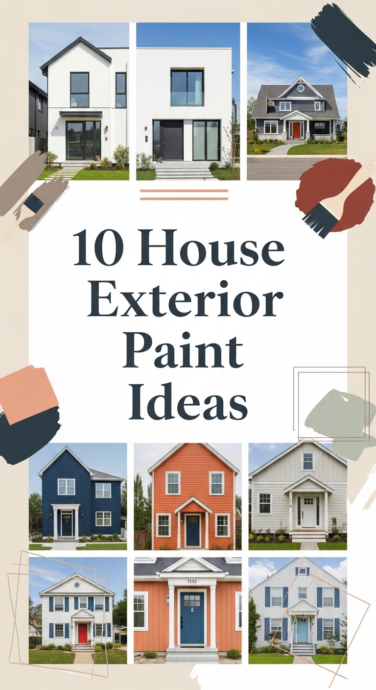 10 House Exterior Paint Ideas