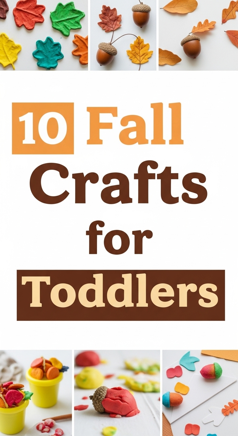 10 Fall Crafts for Toddlers