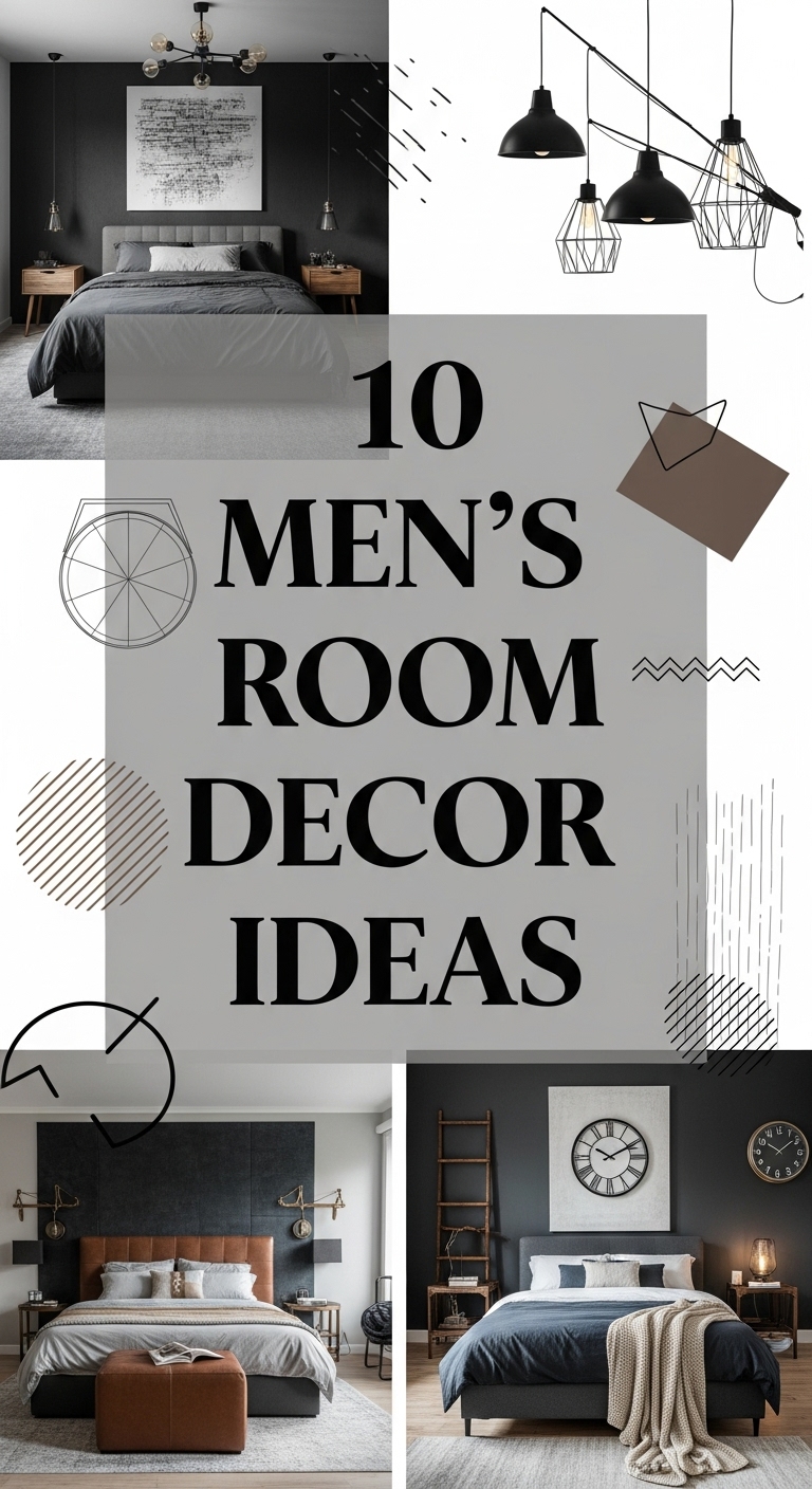 10 Men’s Room Decor Ideas