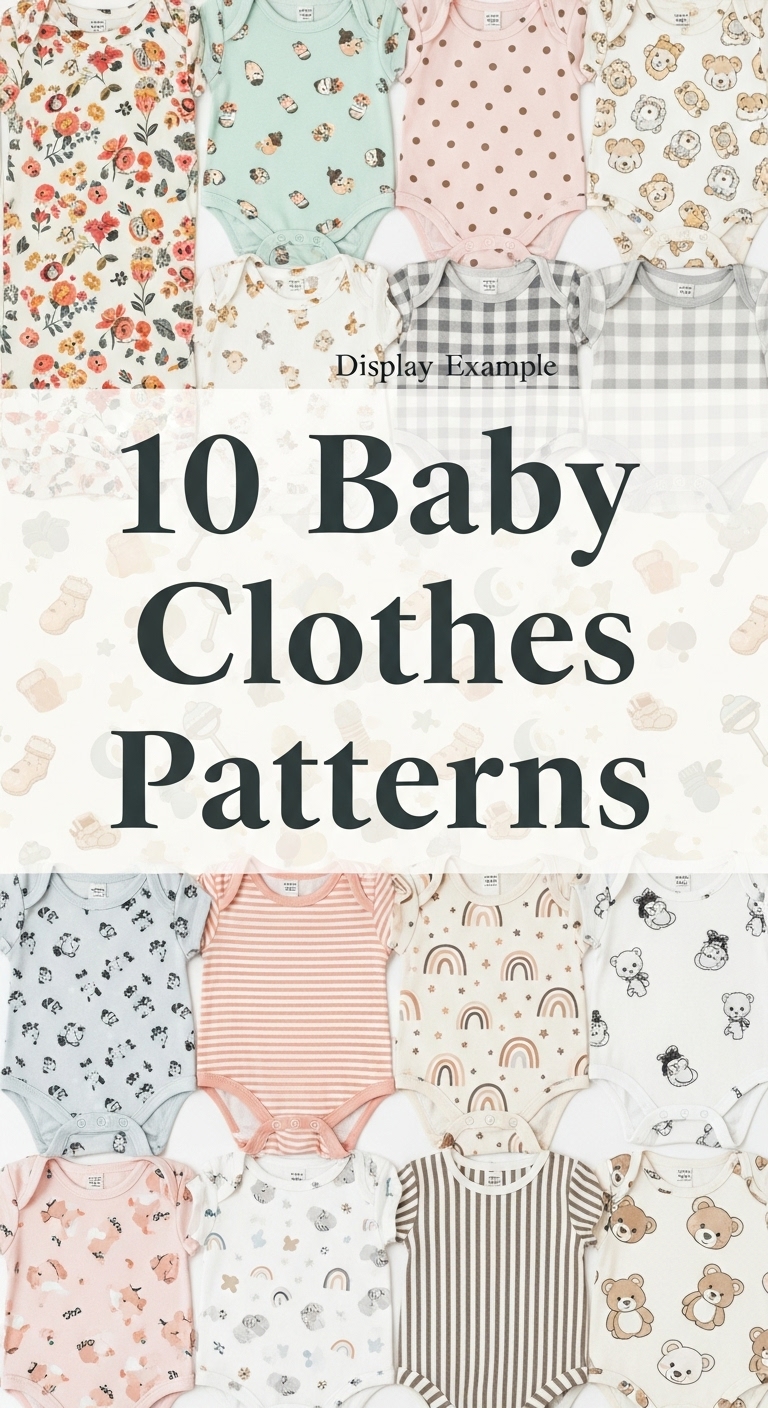 10 Baby Clothes Patterns