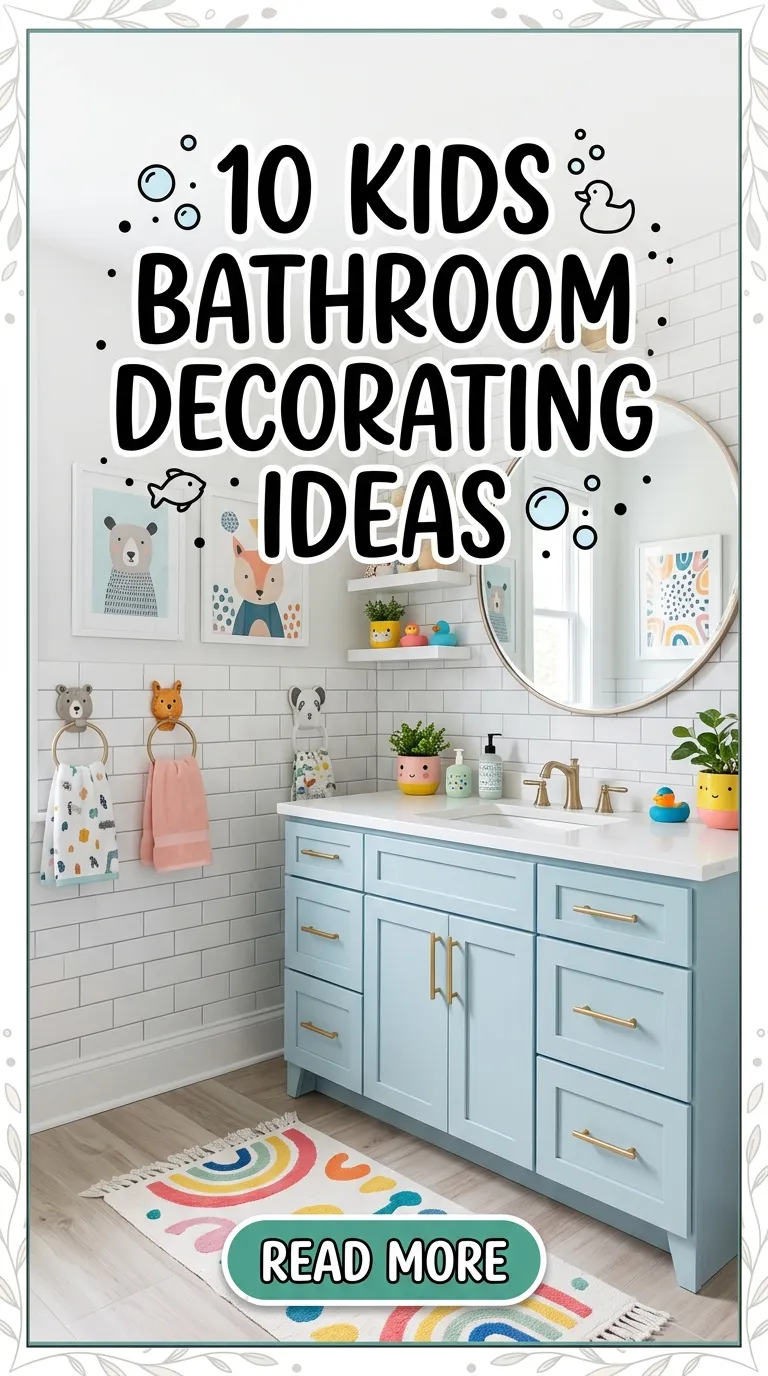 10 Kids Bathroom Decorating Ideas