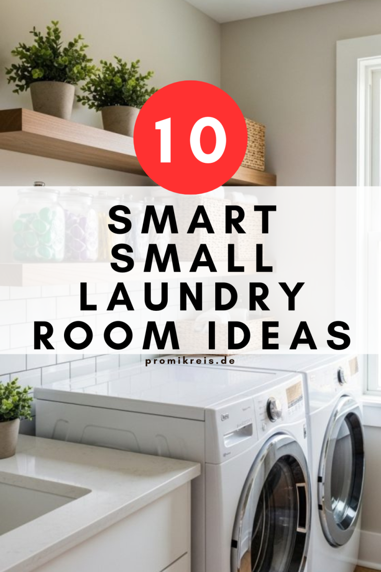 10 Smart Small Laundry Room Ideas