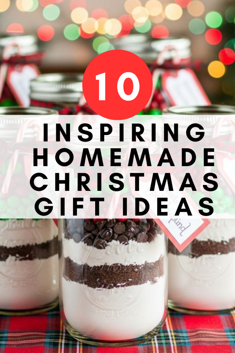 10 Inspiring Homemade Christmas Gift Ideas