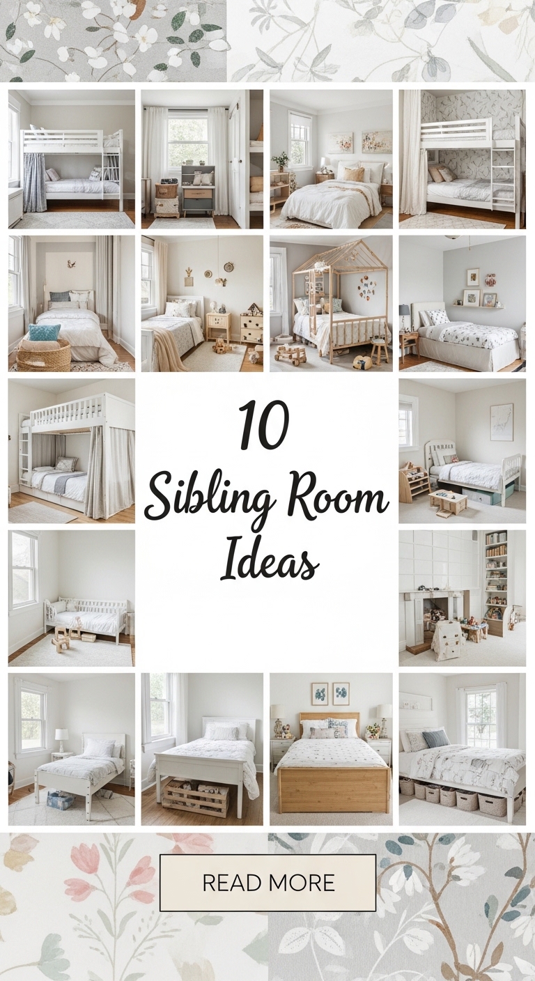 10 Sibling Room Ideas