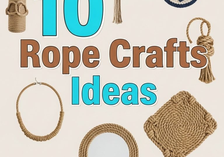 10 Rope Crafts Ideas - ALESTER LOJIC