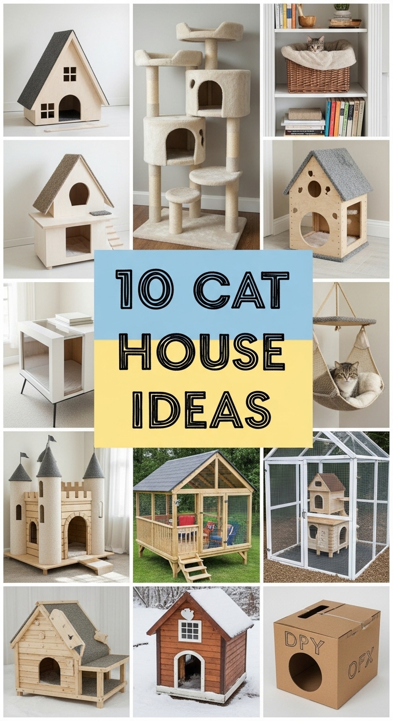 10 Cat House Ideas