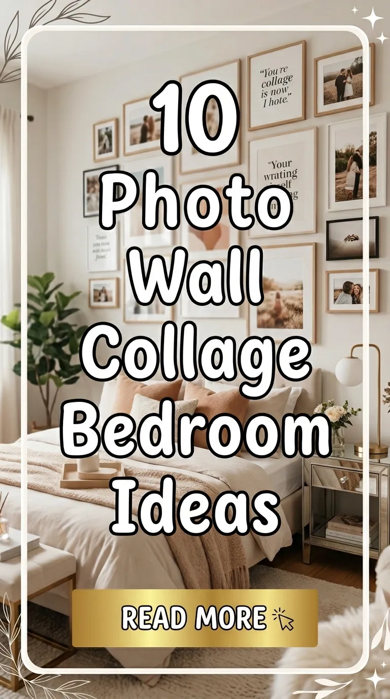 10 Photo Wall Collage Bedroom Ideas
