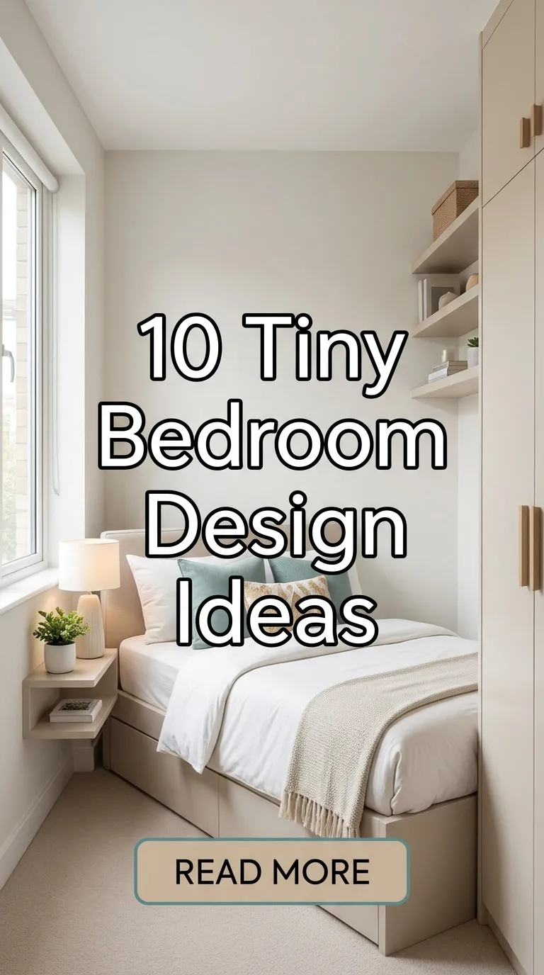 10 Tiny Bedroom Design Ideas