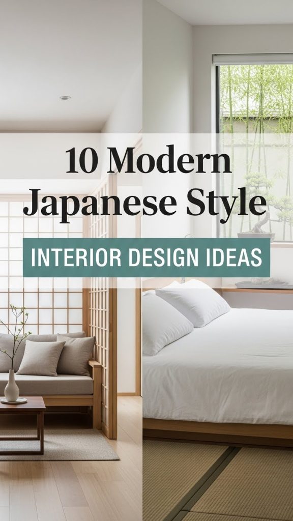 10 Modern Japanese Style Interior Design Ideas - ALESTER LOJIC