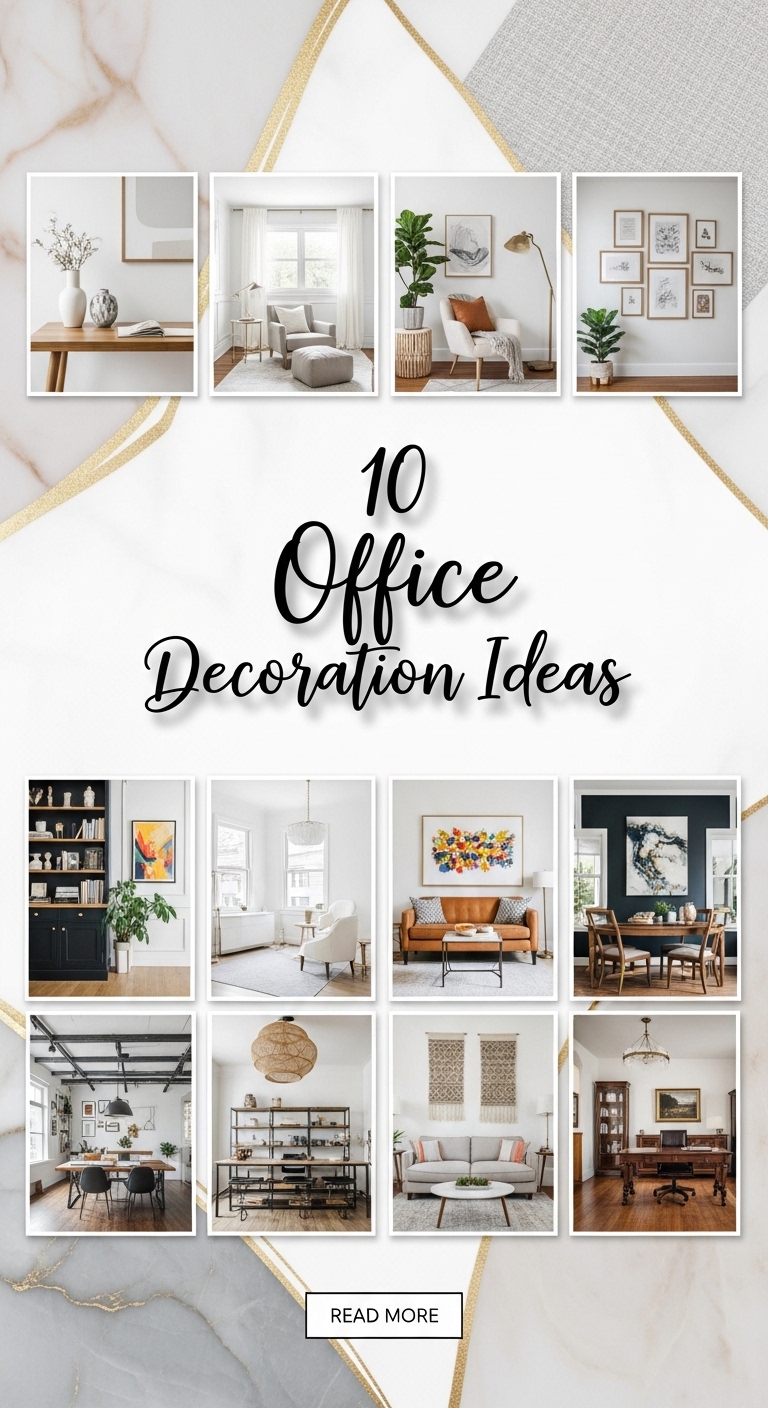 10 Office Decoration Ideas