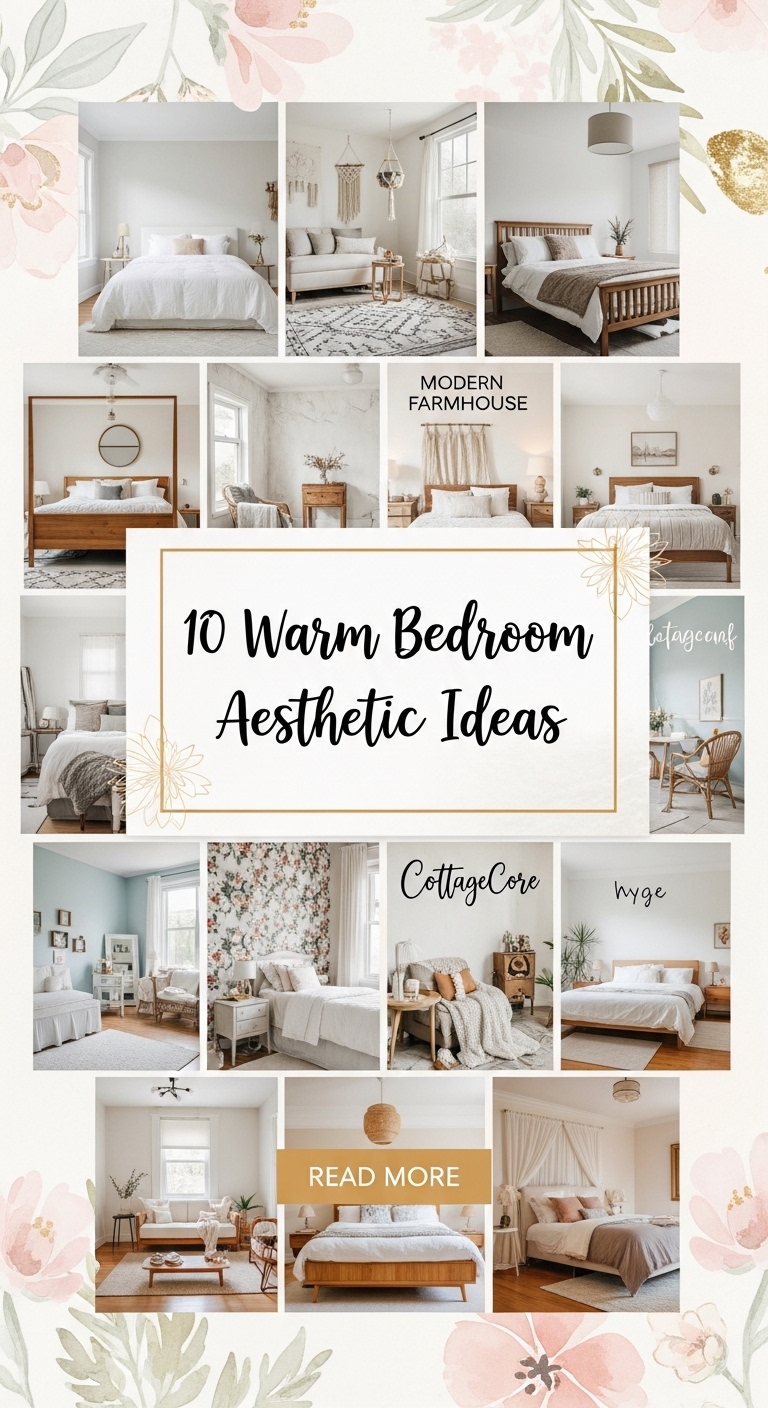 10 Warm Bedroom Aesthetic Ideas