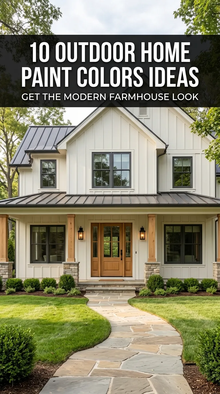 10 Outdoor Home Paint Colors Ideas