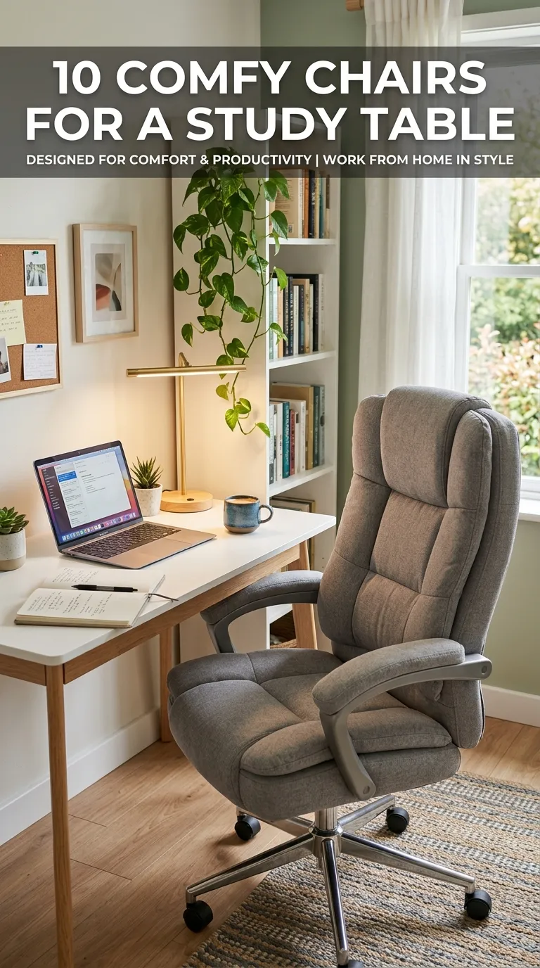 10 Comfy Chairs for a Study Table