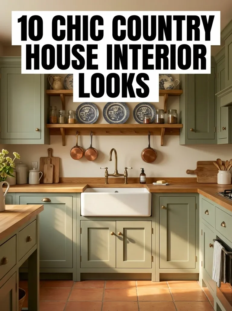 10 Country House Aesthetic Interior Ideas